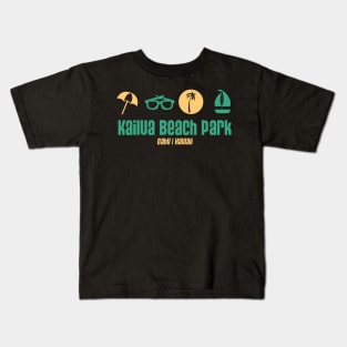 Kailua Beach Park - Oahu, Hawaii - Best Beach in the World Kids T-Shirt